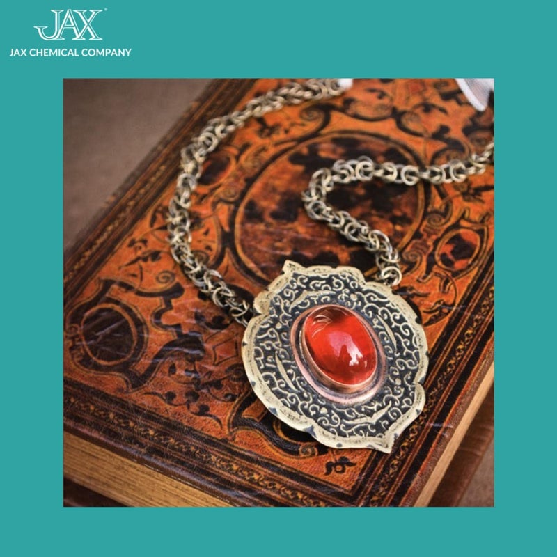 JAX Brown/Black Darkening - Metal Finish Solution - Antique Finish Without Heat or Electricity - 2oz - Image 2