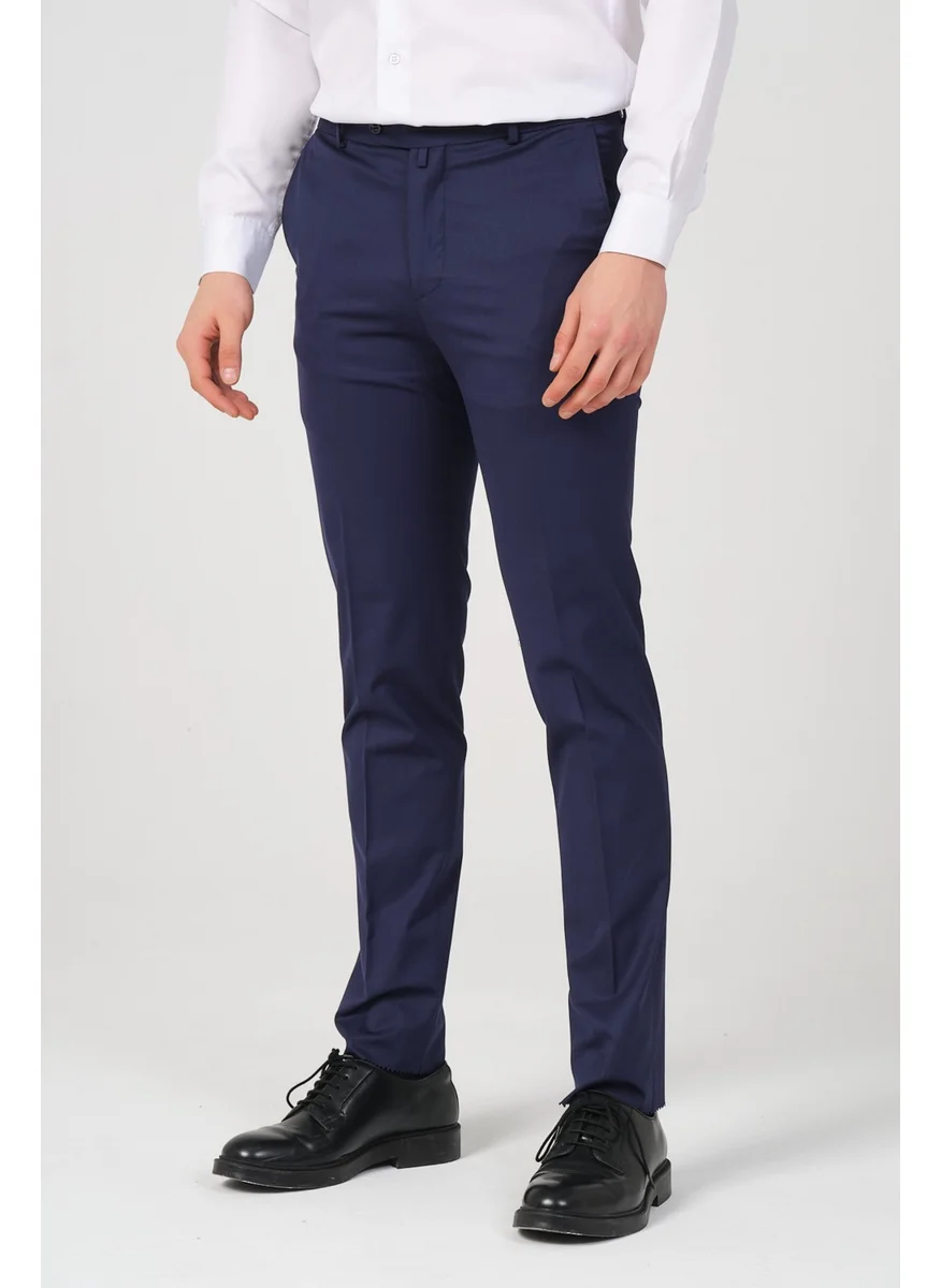 HYMAN Slim Fit Men's Fabric Trousers