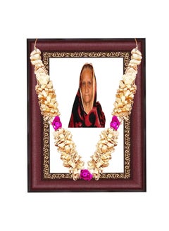 OKDEAL OKDEAL Sandalwood Mala for Photo Frame Sandalwood Garland for Death Person Sandalwood Haar for Frame Death Sandalwood Garland for God Chandan Mala for Photo Frame Size 15 inch Pack of 1  - Image 3