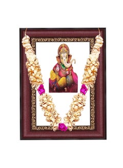 OKDEAL OKDEAL Sandalwood Mala for Photo Frame Sandalwood Garland for Death Person Sandalwood Haar for Frame Death Sandalwood Garland for God Chandan Mala for Photo Frame Size 15 inch Pack of 1  - Image 5