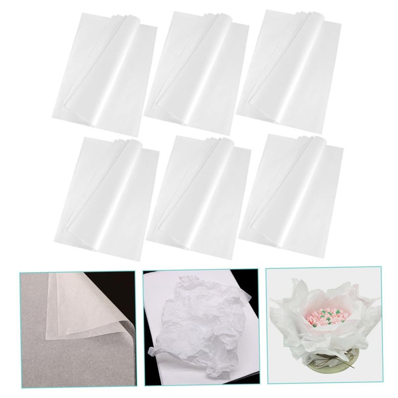 OATIPHO 200 Sheets Craft Paper Pack of 2 for Gift Wrapping Flower Crafting Home Decoration - Image 3