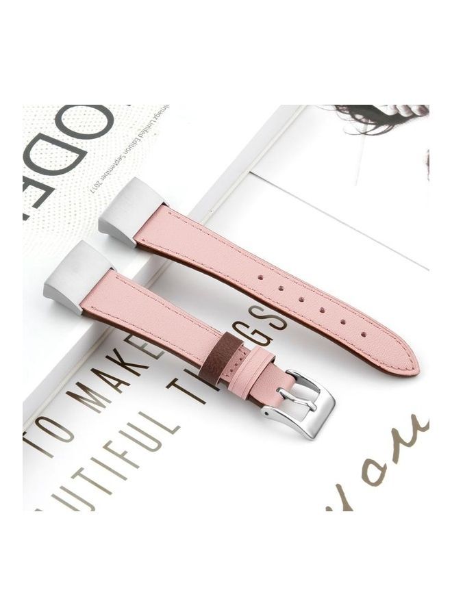 NIBEMINENT Stainless Steel Strap For Fitbit Charge 4 / 3 Pink - Image 4