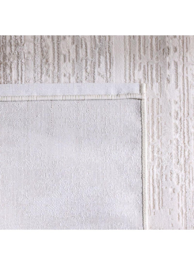 DANUBE HOME Nowa Shine Rug  Polypropylene + Polyester Area Rug Floor Covering L300xW200cm-Cream 231300472180  - Image 3