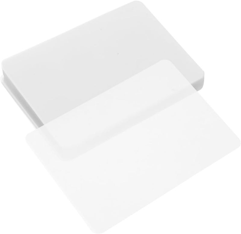 100pcs Photo Laminating Sheets Matte Laminating Pouches for Id Business Cards Home Office - Image 1
