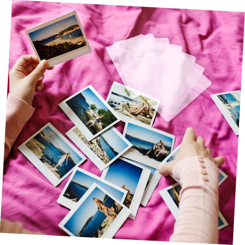 100pcs Photo Laminating Sheets Matte Laminating Pouches for Id Business Cards Home Office - Image 3