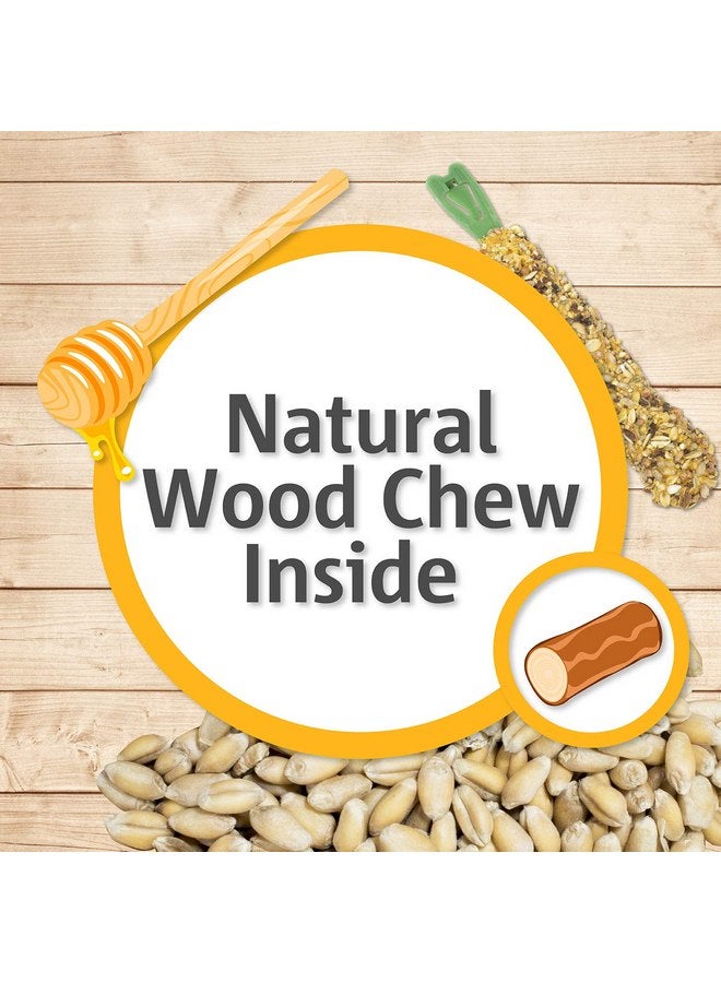 فيتاكرافت أعواد حلوى الهامستر المصنوعة من الحبوب الكاملة والعسل من فيتاكرافت، مغطاة بالزبادي، عبوتان، 3 أونصة - Image 1