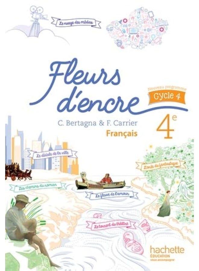 Fleurs d'encre français cycle 4 / 4e - Livre élève