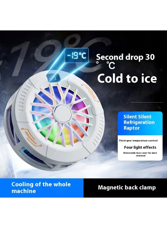 Mobile Phone Heat Sink No Digital Black Magnetic Cooling For Gaming Live - Image 5