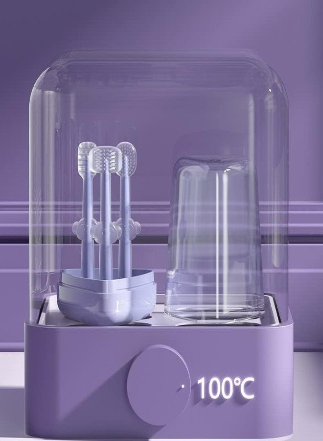 TPJ Mart Baby Toothbrush Set - 3 Pcs Silicone U-Shaped Brush & Tongue Cleaner with Travel Case (0-24 Months - Image 2