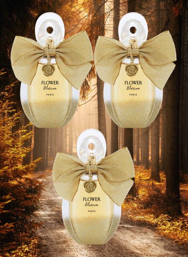 Paris 3 Pieces Flower Blossom Perfume 85ml EDP - Image 1