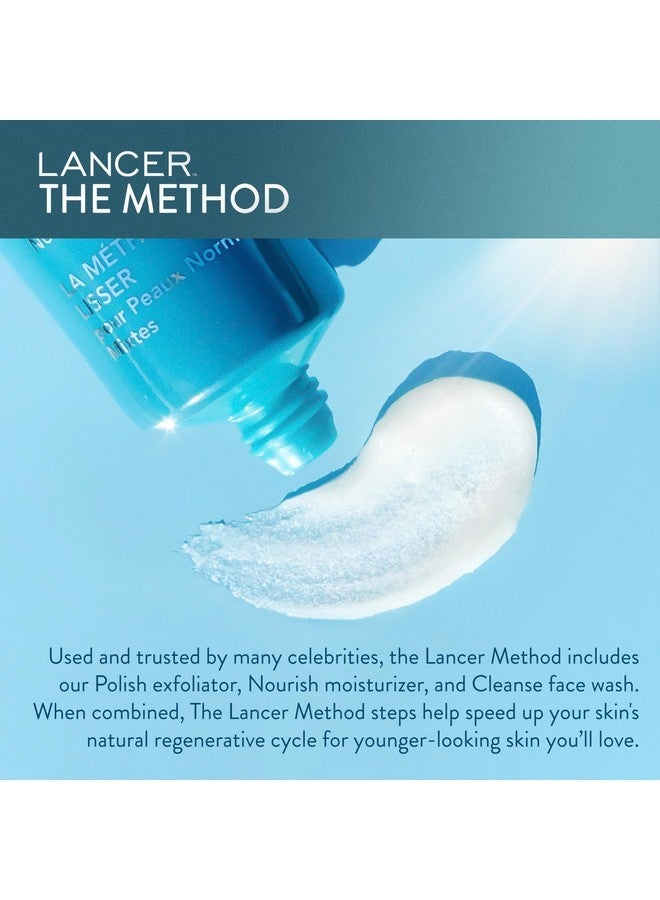 لانسر للعناية بالبشرة: الطريقة: مقشر للوجه، غسول يومي لتقشير الوجه بالمعادن الطبيعية، للبشرة العادية والمختلطة، 2 أونصة سائلة - Image 3