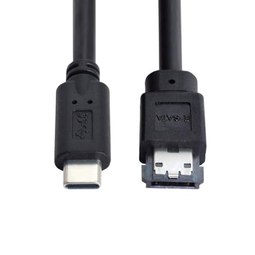 xiwai USB-C Type-C to Power Over eSATA DC5V Adapter USB3.0 to HDD/SSD/ODD eSATAp Converter - Image 1