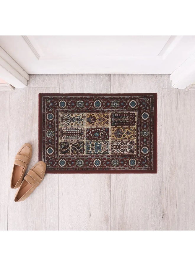 New Family Oriental Weavers Polypropylene Doormat, 60x90 cm - Multicolor - Image 1