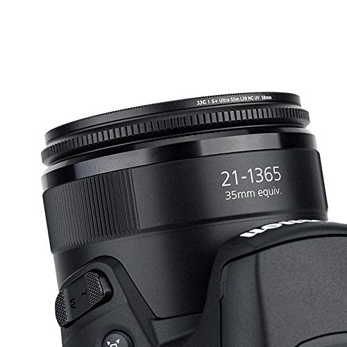 Kiorafoto 58mm Metal Lens Filter Adapter Ring for Canon SX70 HS, SX60 HS, SX50 HS, SX40 HS, SX30 is, SX20 is, SX10 is, SX1 is, SX540 HS, SX530 HS, SX520 HS Digital Camera Replaces Canon FA-DC67A Adapter Ring - Image 4
