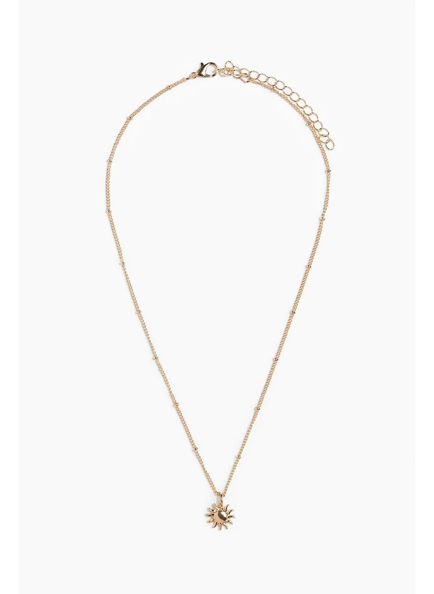H&M Sun-Pendant Necklace