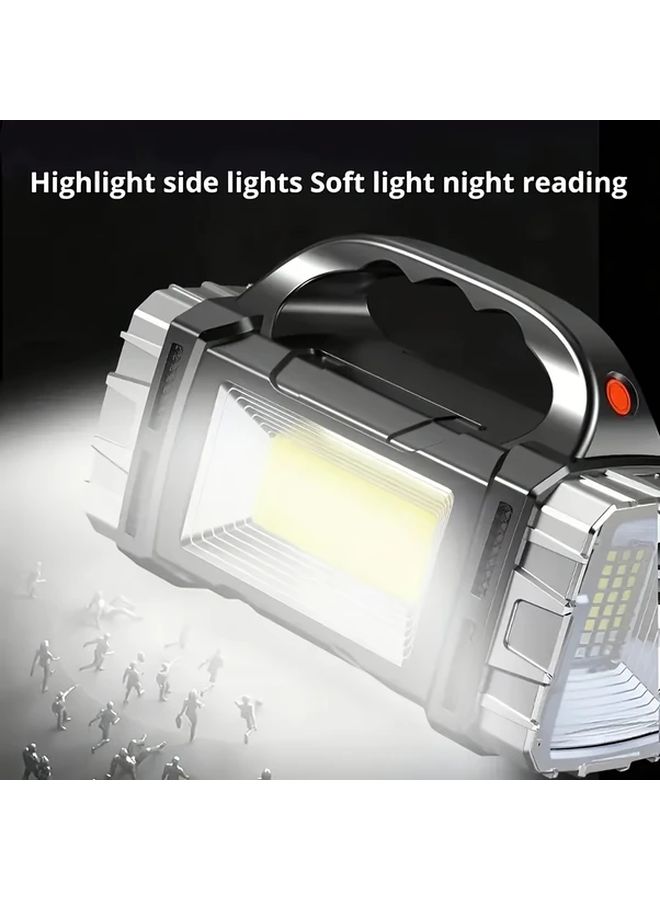 Solar USB Rechargeable LED Camping Lamp 8 Modes Dual Head Side Light Portable Outdoor - Image 4