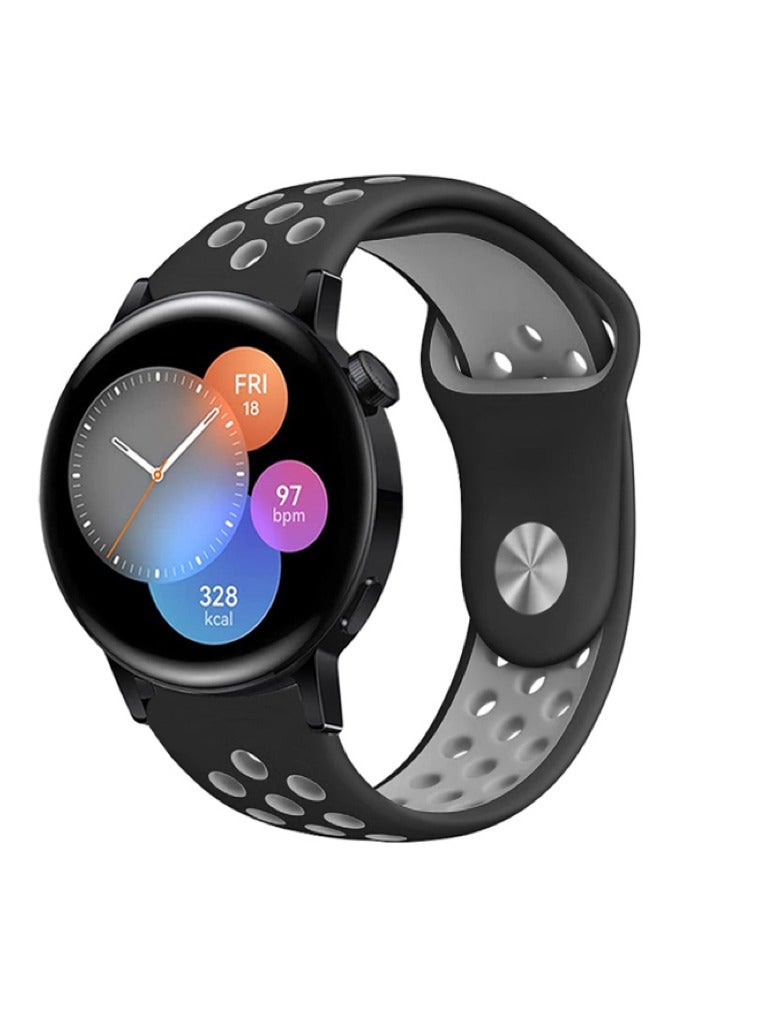 Perfii 5pcs Watchband Bundle Compatible with all Samsung, Huawei, Amazfit, Fitbit and Honor with 22mm band size - Image 3