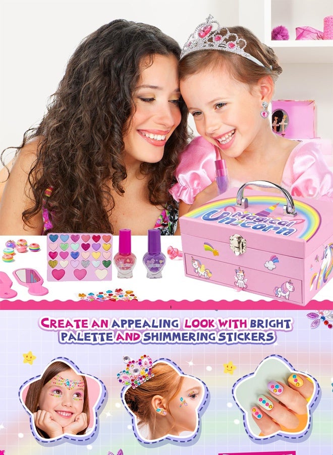 Children's makeup toy set，Million Girls' Dream" Washable Children's Makeup Kit  - Image 2