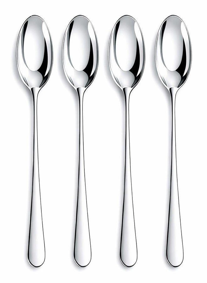 NICE KITCHEN 12 Pieces Heavy Duty Teaspoons Set,6.8" Tea Spoons Silverware,Food Grade Stainless Steel teaspoons,Small Spoons for Home, Kitchen, Restaurant,Mirror Polished and Dishwasher Safe - Image 1