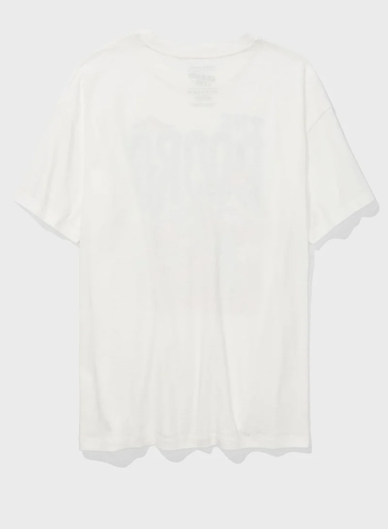 امريكان ايجل Crew Neck Graphic T-Shirt
