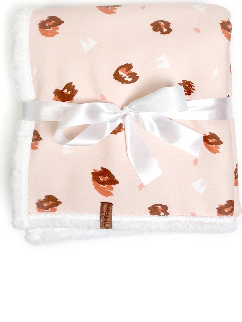 هامور Fluffy Baby Blanket Mother Baby Newborn 80x100 Cm Island Sheep Fur Blanket