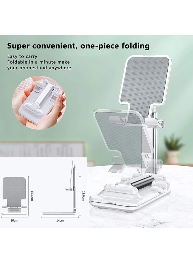 Adjustable Desktop Mobile Phone Stand – Foldable Multi-Angle Cell Phone Holder for Desk, Office, Home & Study - Image 3