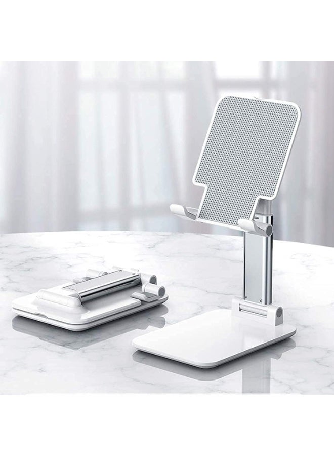 Adjustable Desktop Mobile Phone Stand – Foldable Multi-Angle Cell Phone Holder for Desk, Office, Home & Study - Image 1
