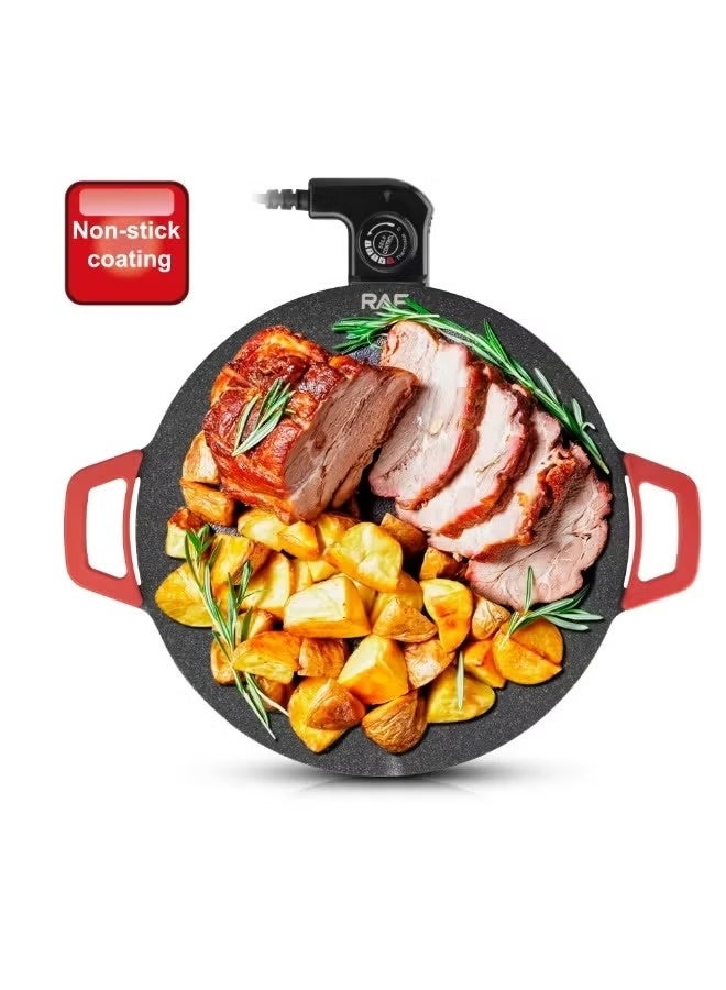 آر إيه أف راف متعددة الوظائف الكهربائية مقلاة خبز 1800 واط-غير عصا شواء و شواء طباخ - Image 3