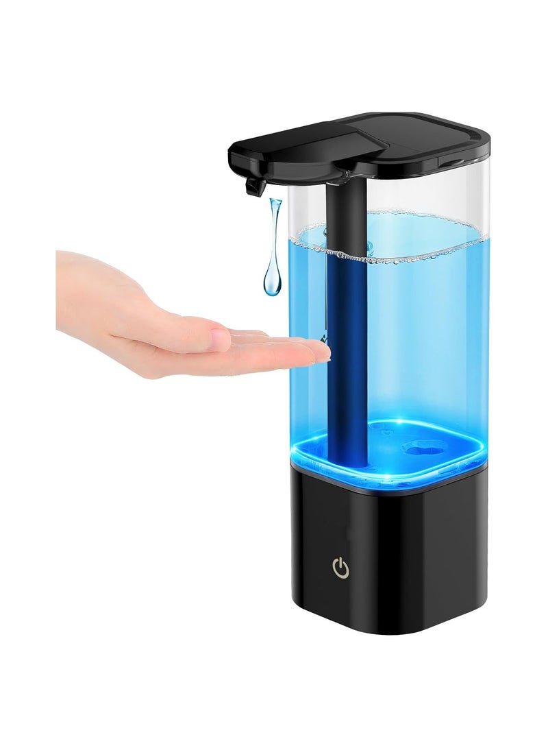 Zikra Automatic Soap Dispenser, Touchless Liquid Soap Dispenser with 25-Second Timer, 3 Gear Distance-Controlled Volume Setting Prefect for Kitchen or Bathroom, Hand Soap, Dish Soap, Shampoo, Shower Gel - Image 1