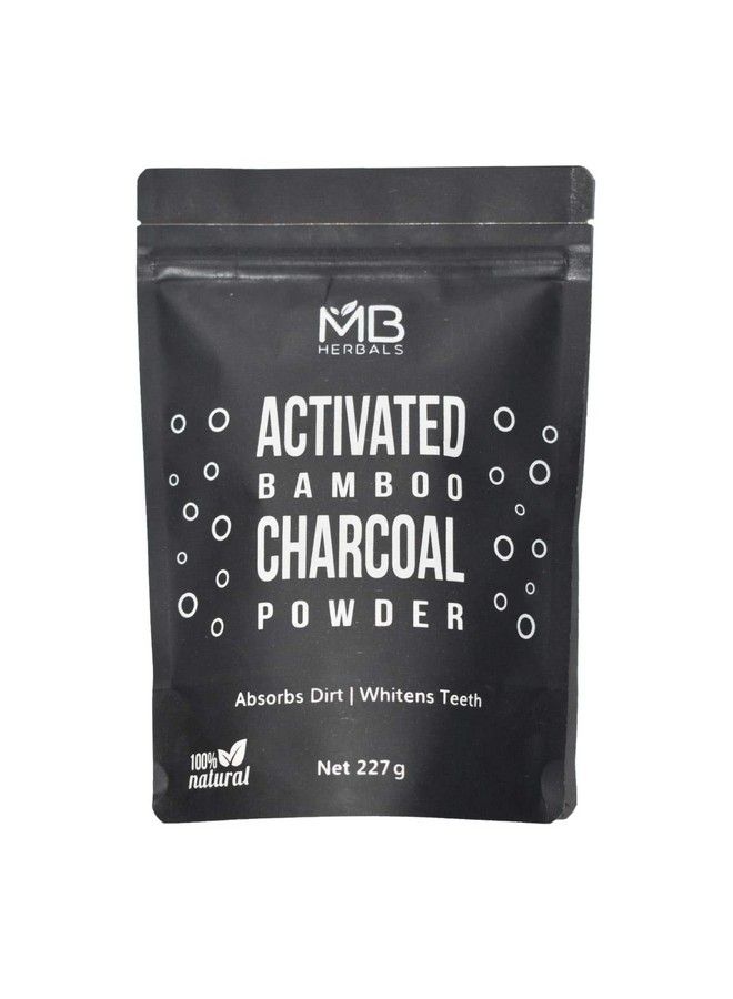 MB Herbals بودرة الفحم النشط 8 أوقية (227 جرام 0.5 رطل) ; بودرة فحم البامبو من الدرجة الغذائية ; ينظف بعمق ويزيل السموم من الجلد والشعر ; قد يختلف تغليف مكونات مسحوق الأسنان - Image 5