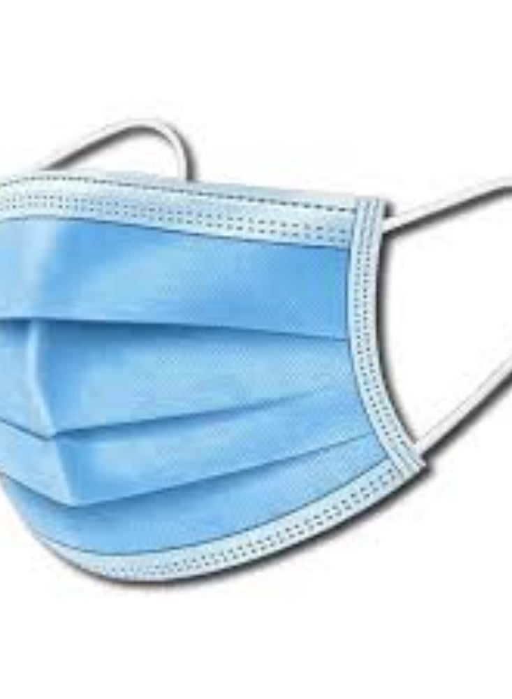 Kinmed 40 Box Carton HQ Medical Face Mask – Blue – 3Ply – With Elastic Ear-loop - 2000 Face Mask - Image 1