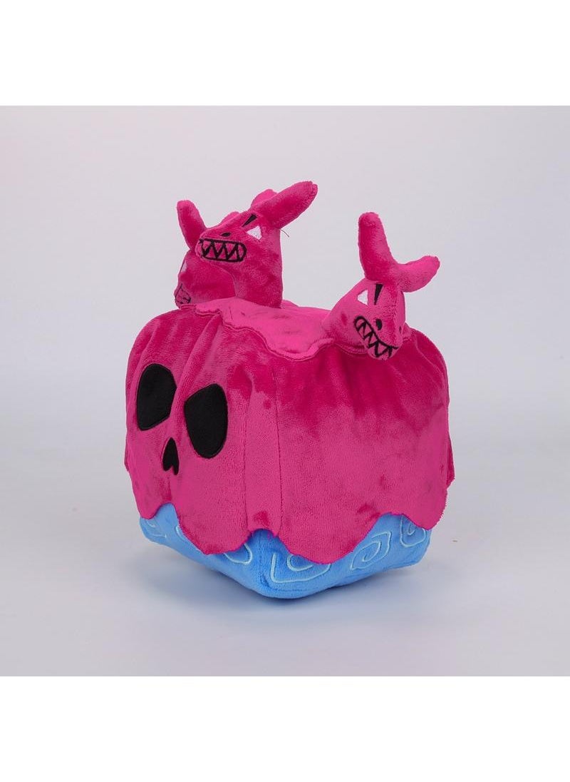 Generic - Roblox Blox Fruit Plush Toy Dark Skull Box 15 Cm Gift For Fans Girls And Boys - Image 1