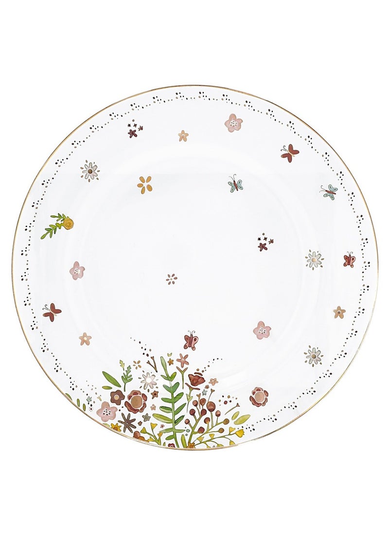 La Mesa 16 Pieces Porcelain Dinner Set 35x24x34.5cm Multicolor  - Image 3
