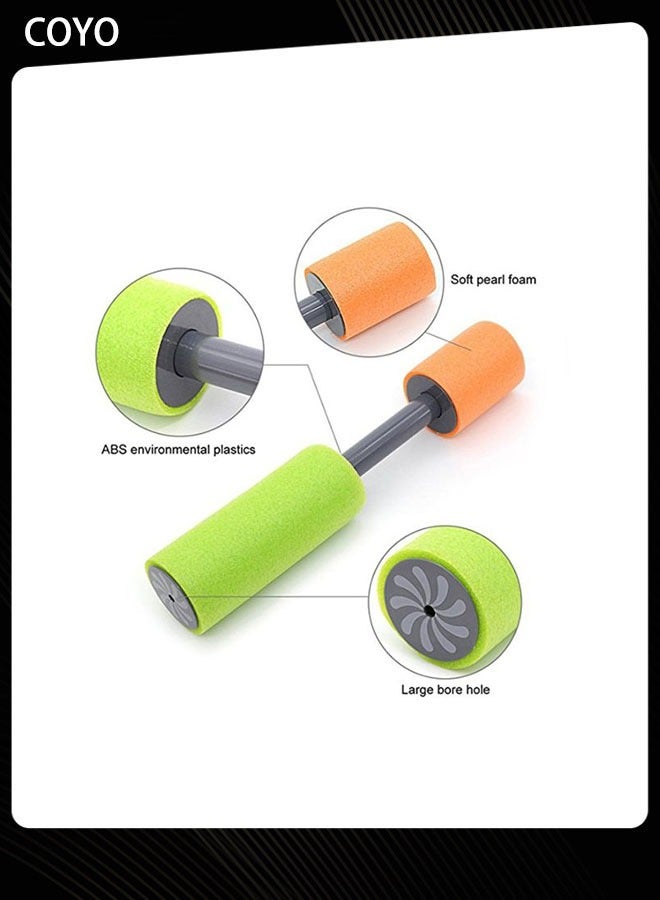 COYO 6pcs Mini EVa Water Pistol Shooter Straight Bubble Pull High Pressure Watering Toys Outdoor Beach Swimming Shooting Toy - Image 5