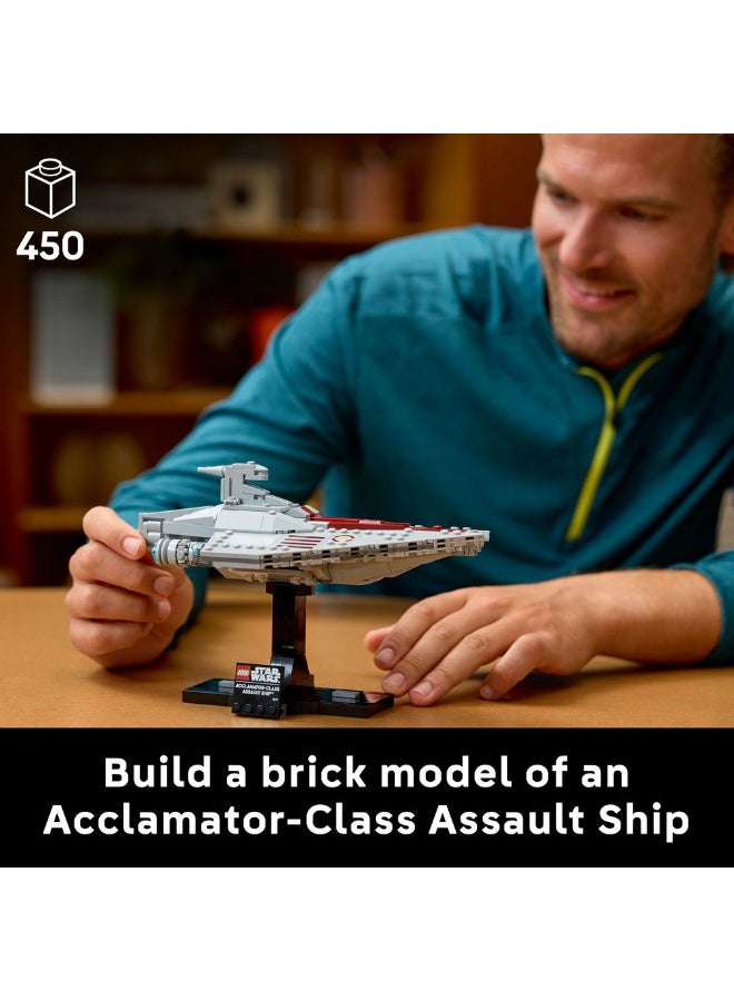 LEGO Star Wars Tm Acclamator-Class Assault Ship™ 75404 (450) Pieces  - Image 3