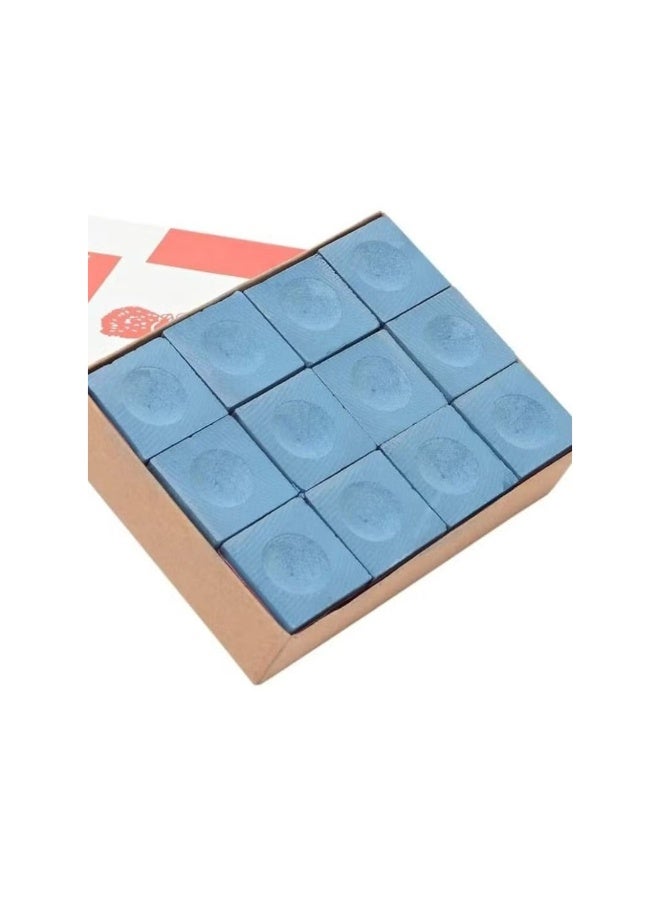 Billiard/Pool Cue Chalk Box Billiard CHALK, 12 Cubes - Image 2