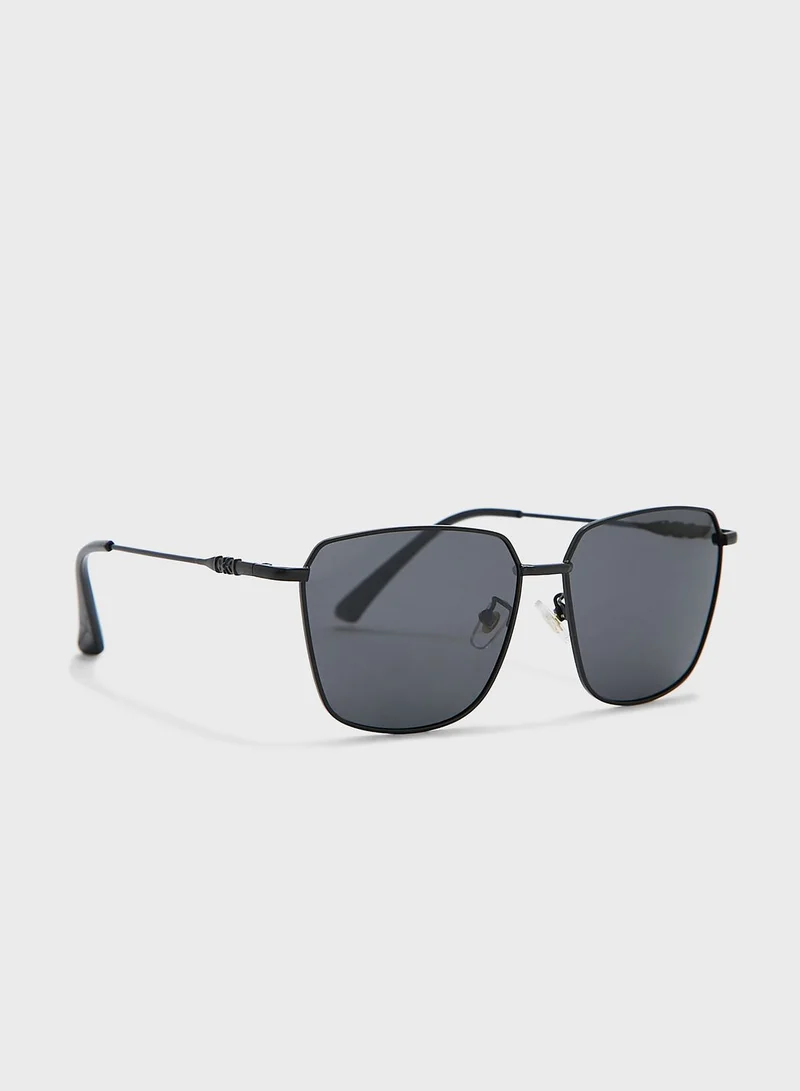 Robert Wood Polarized  Square Lens Sunglasses