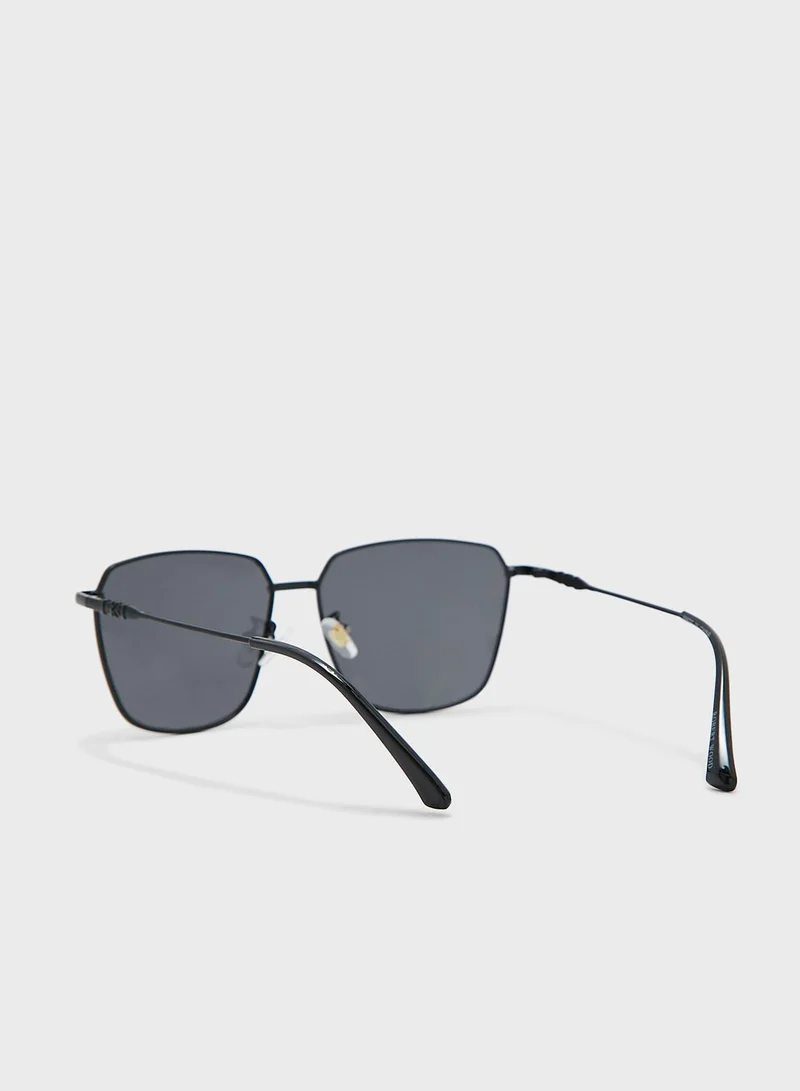 Robert Wood Polarized  Square Lens Sunglasses