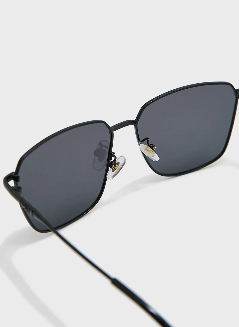 Robert Wood Polarized  Square Lens Sunglasses