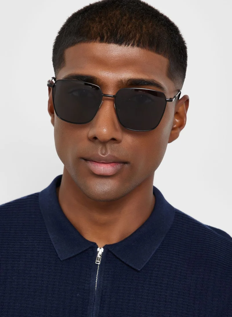 Robert Wood Polarized  Square Lens Sunglasses