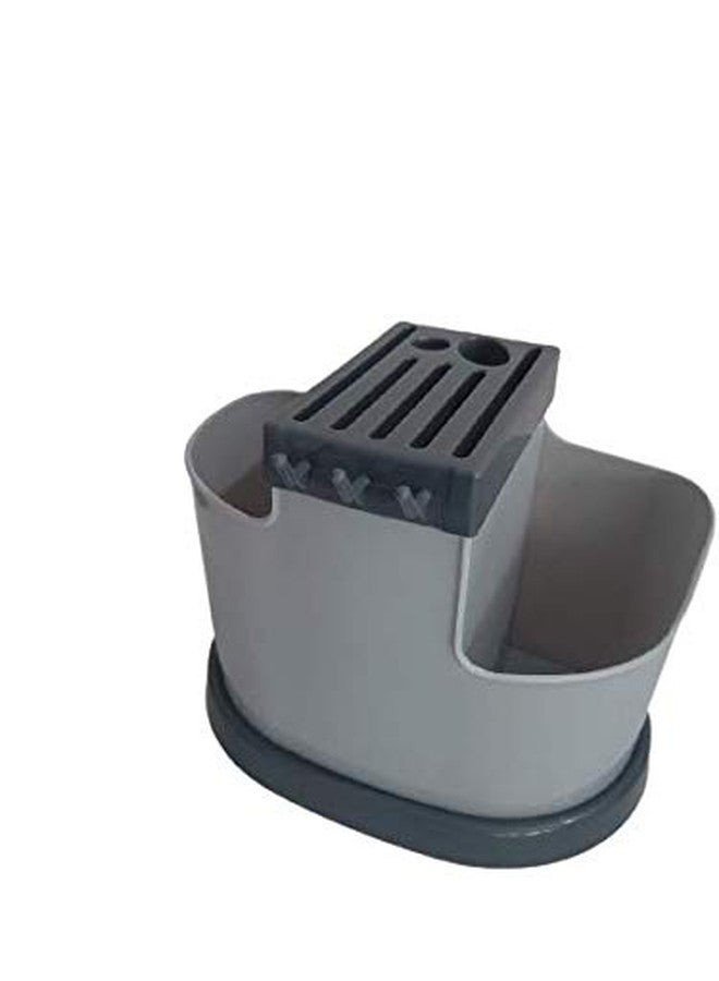 leehelton Plastic Self Draining Tableware Storage Box, Multicolour - Image 2