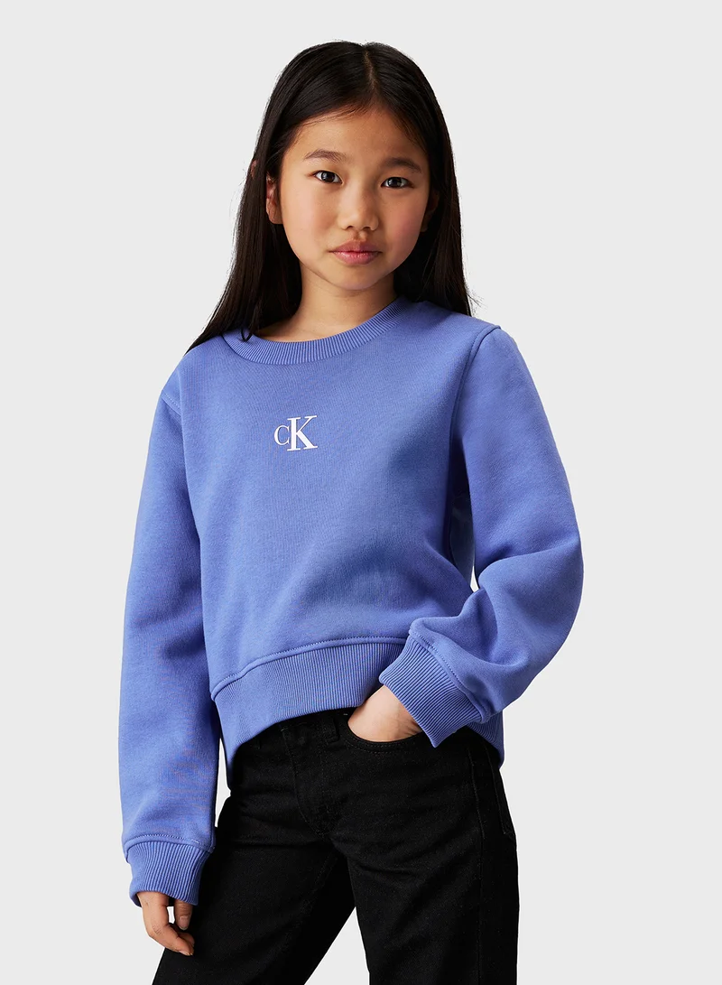 Calvin Klein Jeans Youth Graphic Sweatshirt