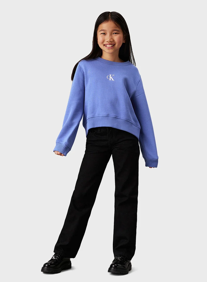 Calvin Klein Jeans Youth Graphic Sweatshirt