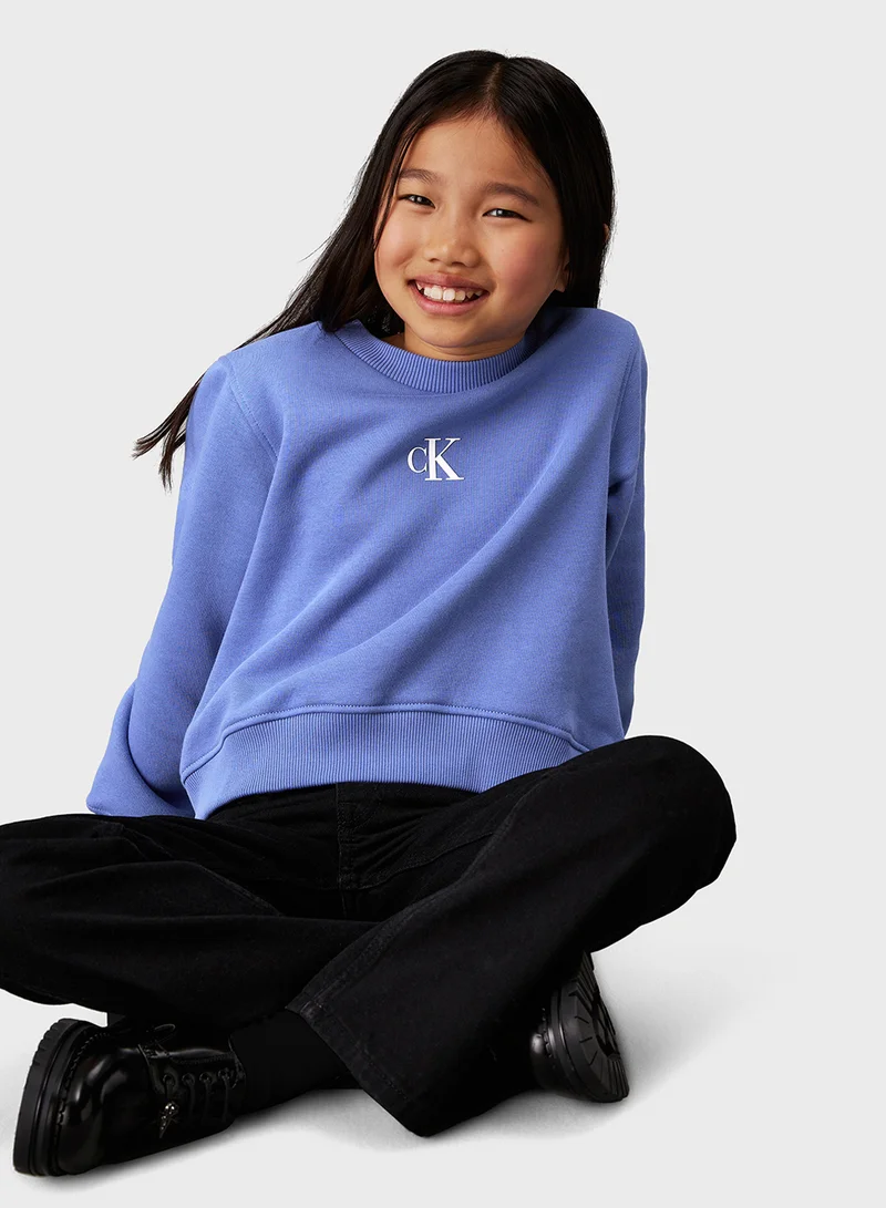 Calvin Klein Jeans Youth Graphic Sweatshirt