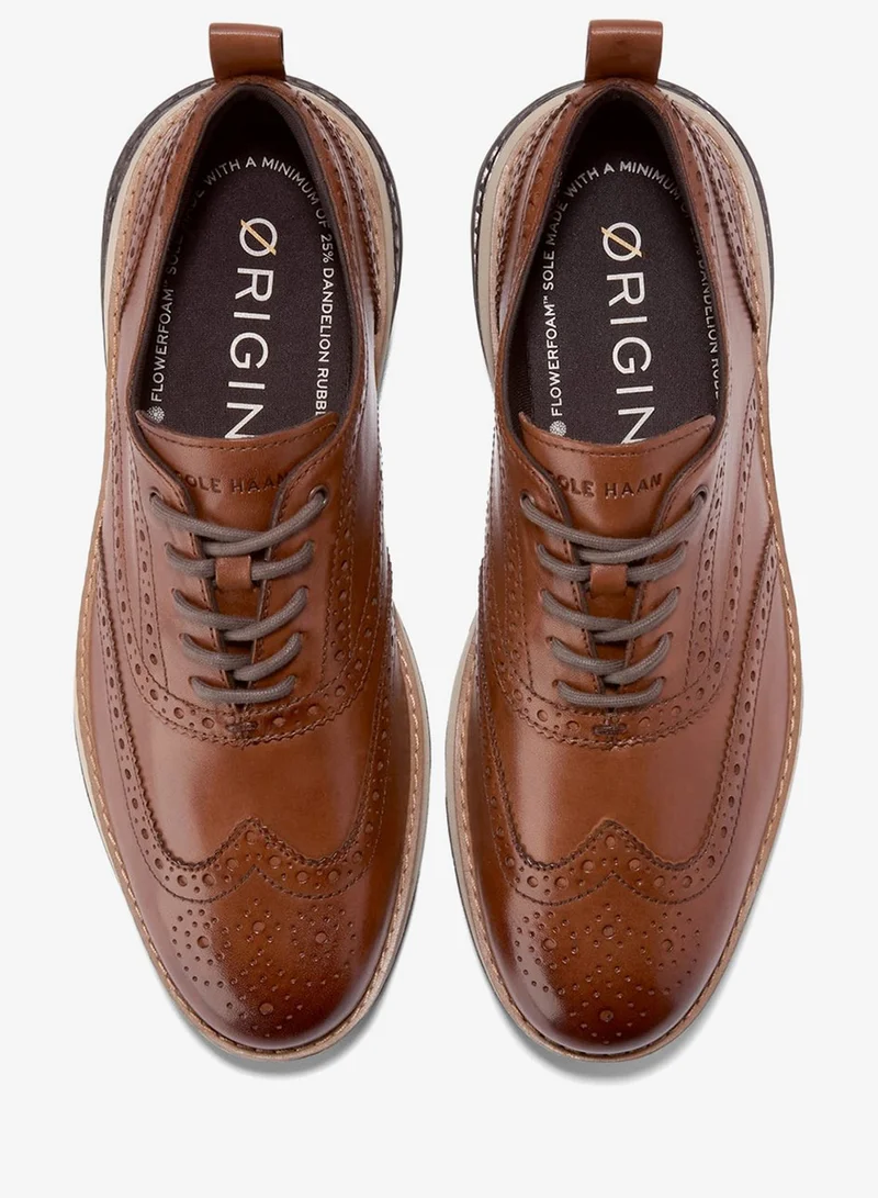 COLE HAAN Men's ØriginalGrand Energyweave Wingtip Oxfords