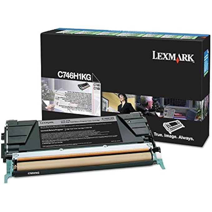 C746H1KG HIGH-YIELD TONER CARTRIDGE, BLACK IN RETAIL PACKAGING
