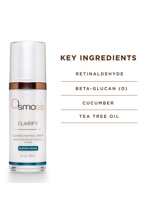 Osmosis Skincare Clarify Clearing Retinal Serum 1 Fl Oz (30 mL) - Image 4