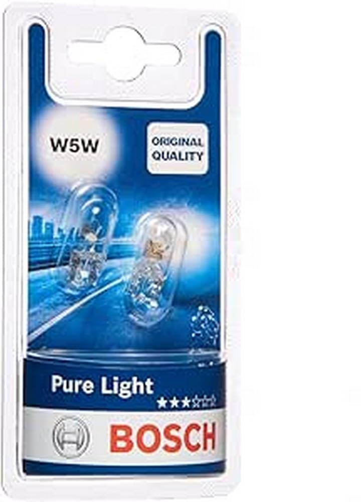 Bosch W5W (501) Pure Light car light bulbs - 12 V 5 W W2,1x9,5d - 2 bulbs - Image 5