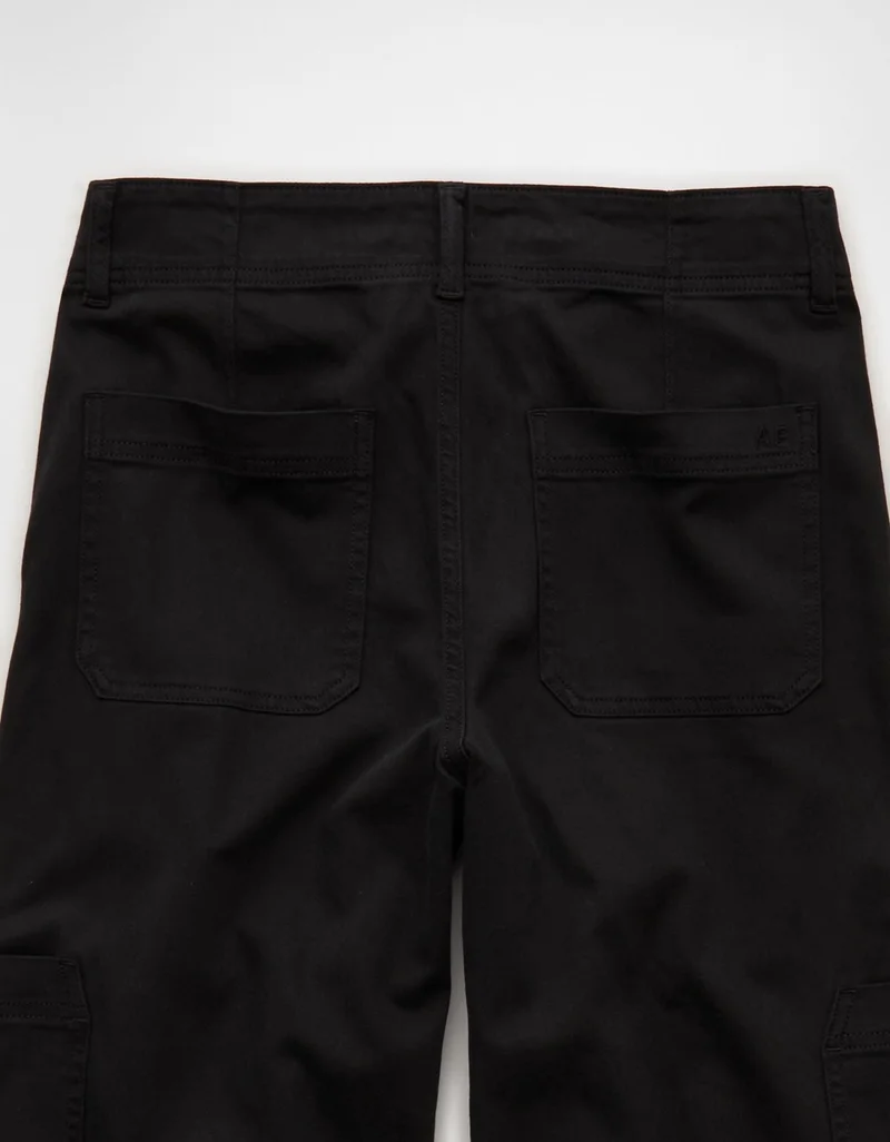 American Eagle  AE Stretch Super High-Waisted Wide-Leg Cargo Pant for Women | Best Price UAE