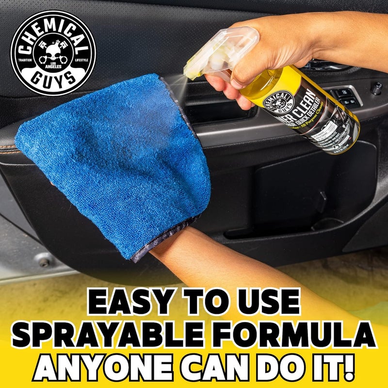 Chemical Guys SPI_663_1602 InnerClean Interior Quick Detailer and Protectant, Pineapple Scent, Safe for Cars, Trucks, SUVs, Jeeps, Motorcycles, RVs & More, 16 fl oz, 2 Pack - Image 5